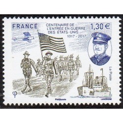 Timbre France Yvert No 5156 Entrée en guerre des états unis neuf luxe **