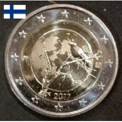 2 euros commémorative Finlande 2017 nature finlandaise