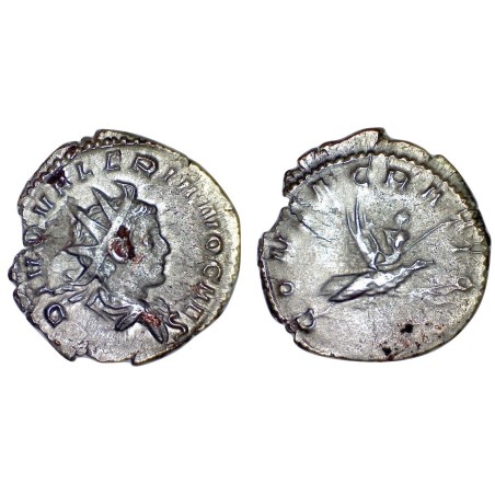 Antoninien de Divo Valerien II (258), RIC 9 Sear 10606 Cologne