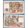 100 Francs Jeune Paysan TTB- 4.3.1954 Billet de la banque de France