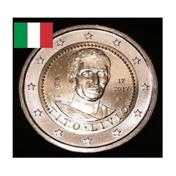 2 euros commémorative Italie 2017 Tito Livio