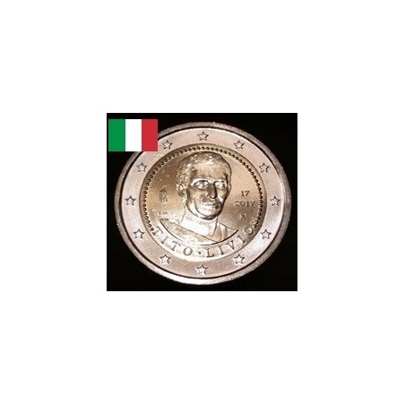 2 euros commémorative Italie 2017 Tito Livio