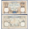 1000 Francs Cérès et Mercure TB 6.8.1936 Billet de la banque de France