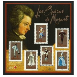 Bloc Feuillet France Yvert 98 Opéras de Mozart