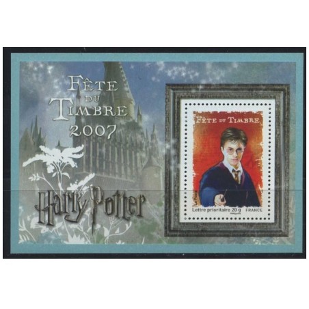 Bloc Feuillet France Yvert 106 Fête du timbre Harry Potter
