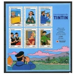 Bloc Feuillet France Yvert 109 Tintin