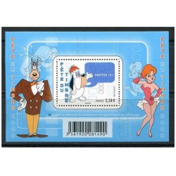 Bloc Feuillet France Yvert 116 Fête du timbre Tex Avery - Droopy