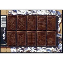 Bloc Feuillet France Yvert F4357 Bloc Chocolat Odorant