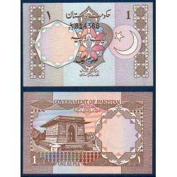 Pakistan Pick N°26a, SPL Billet de banque de 1 Rupee 1982