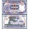 Ouganda P.24b, Neuf, Billet de 5000 Shillings 1982-1986 Makerere