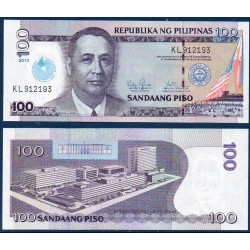 Philippines Pick N°221, Billet de banque de 100 Piso 2013