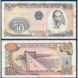 Viet-Nam Nord Pick N°97, Billet de banque de 50 dong 1985