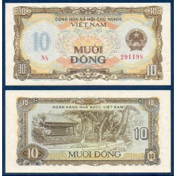 Viet-Nam Nord Pick N°86a, Billet de banque de 10 dong 1981