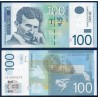 Serbie Pick N°57b, Billet de banque de 100 Dinara 2013