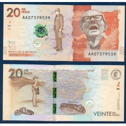 Colombie Pick N°461, Billet de banque de 20000 Pesos 2015-2016