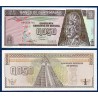 Guatemala Pick N°72b, Billet de banque de 1/2 Quetzal 1992