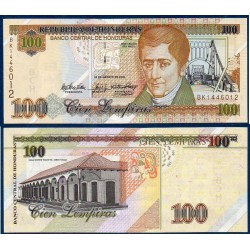 Honduras Pick N°77g, Billet de banque de 100 Lempiras 2004