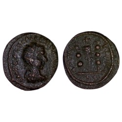 Ae22 de Gallien pour la procince d'Antioche de Pisidie (260-268)