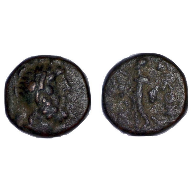 Lycaonie, Eikonion (Iconium) ae16 Cuivre (-100) Zeus Persée