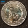 2 euros commémorative Estonie 2018 indépendance de l'estonie piece de monnaie €