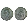 Dupondius de Trajan (103-111) RIC 265 sear 6282 atelier Rome