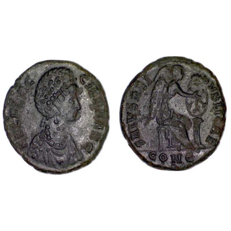 AE2 Aelia Flacilla (383), RIC 55E sear 20611 atelier Constantinople