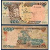 Nigeria P.29, B, Billet de 200 Naira 2000-2014 Ahmadu Bello