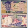 Nigeria P.30, TB- ecrit, Billet de 500 Naira 2001-2017 Azikiwe