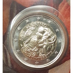 2 euros commémorative Saint Marin 2018 Tintoretto piece de monnaie €