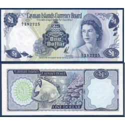 Cayman  Pick N°1b Billet de banque de 1 dollar 1972