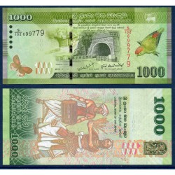 Sri Lanka Pick N°127a, Billet de banque de 1000 Rupees 2010