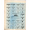 Ouzbékistan Pick N°49, Billet de banque de 100 coupons 1992