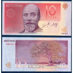 Estonie Pick N°86a Billet de banque de 10 Krooni 2006
