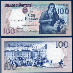 Portugal Pick N°178e, Billet de banque de 100 Escudos 1985