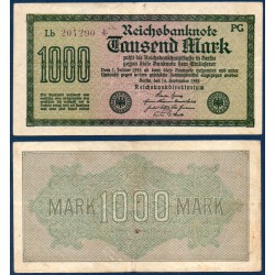 Allemagne Pick N°76d, Billet de banque de 1000 Mark 1922