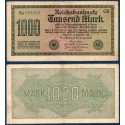 Allemagne P.76e, TB Billet de 1000 Mark 1922 onludé