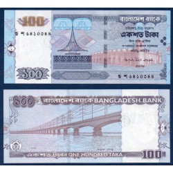 Bangladesh Pick N°49c, Billet de banque de 100 Taka 2008