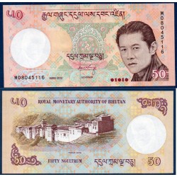 Bhoutan Pick N°31b Billet de banque de 50 Ngultrum 2013