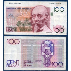 Belgique Pick N°140a, Billet de banque de 100 Franc Belge 1978-1981
