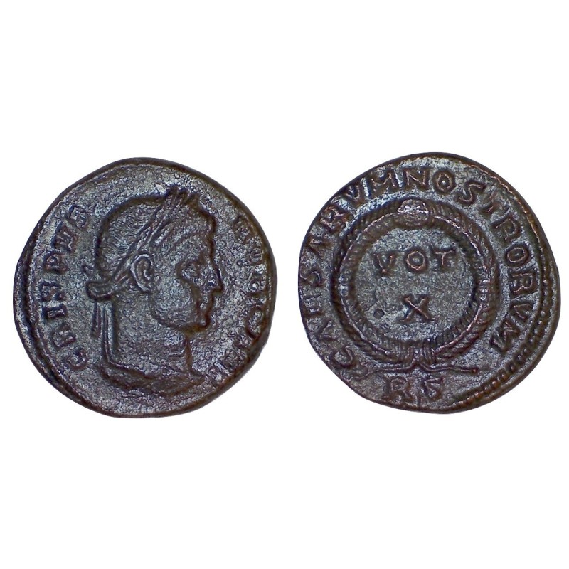 AE3 Crispus (321), RIC 238 sear 16770 Rome