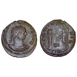 Antoninien d'Aurelien (275), RIC 386 atelier Antioche