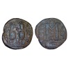 Follis Justin II et Sophie (570-571), SB 369 atelier Nicomedie 2eme officine