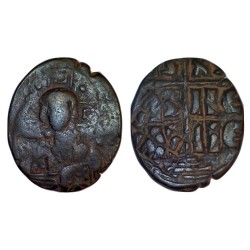 Follis classe B pour Romain III Argyre, annonyme (1028-1034), SB 1823 Constantinople