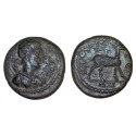 lydie, Hyerocaesarea Ae15 Unité Cuivre (54 à 138) artemis cerf