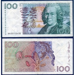Suède Pick N°57b, Billet de banque de 100 Kronor 1996-2000