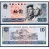 Chine Pick N°887a, Billet de banque de 10 Yuan 1980