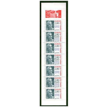 Yvert BC2935 Carnet Journée du timbre 1995  Marianne de Gandon