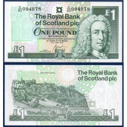 Ecosse Pick N°351e, Billet de banque de 1 pound 2000-2001