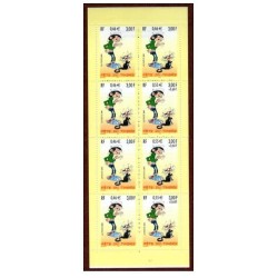 Yvert BC3370a Carnet Journée du timbre 2001  Gaston Lagaffe