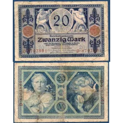 Allemagne Pick N°63, Billet de banque de 2 Mark 1915